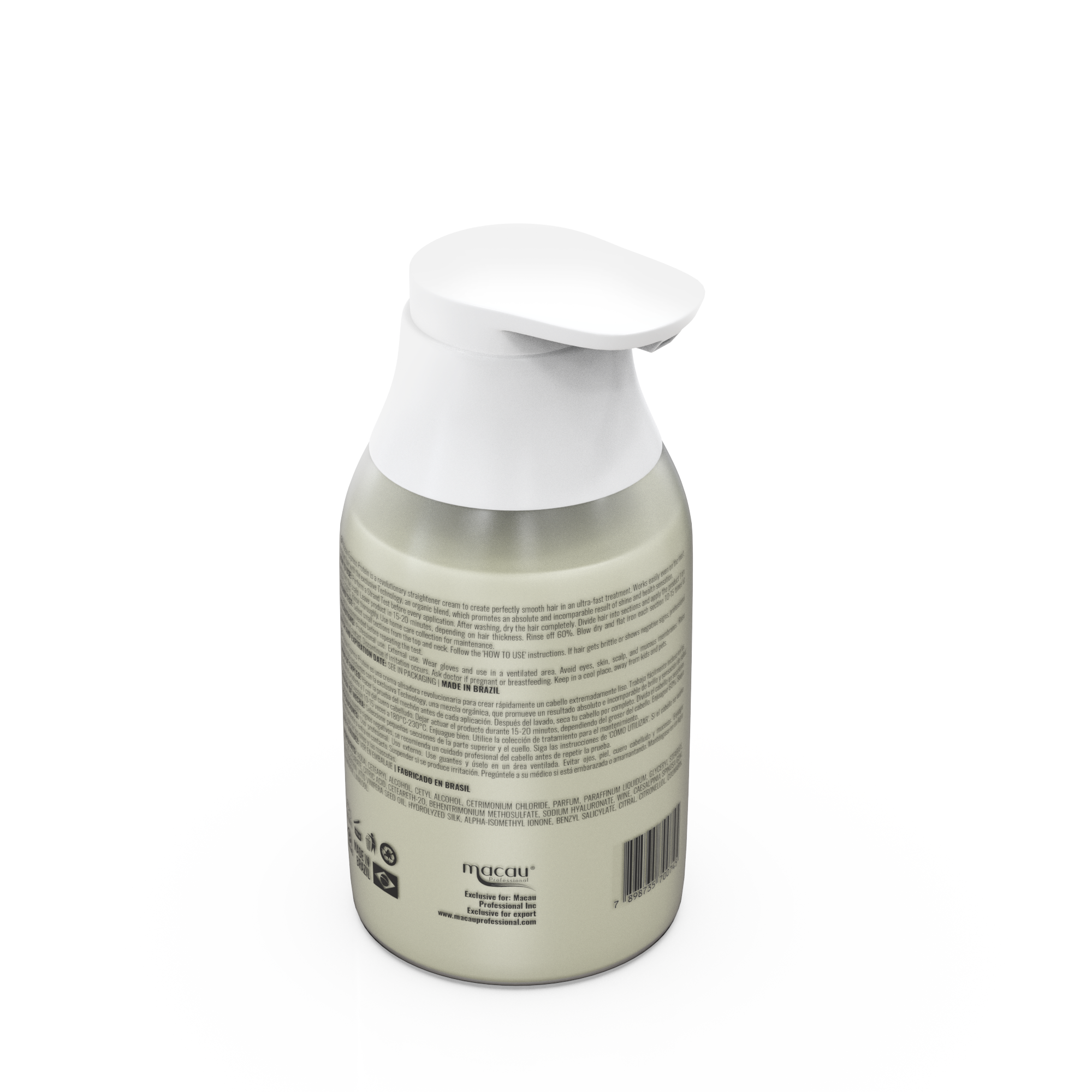 Macau Express Keratin Treatment 300ML Ingredient and Instruction