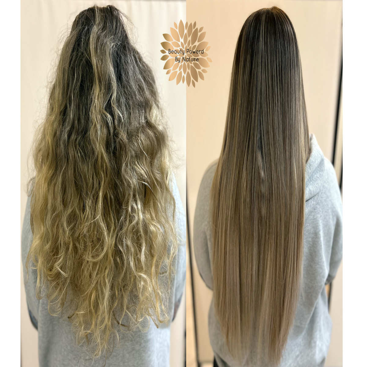 Macau Keratin Treatment with Color Protection Before and After results