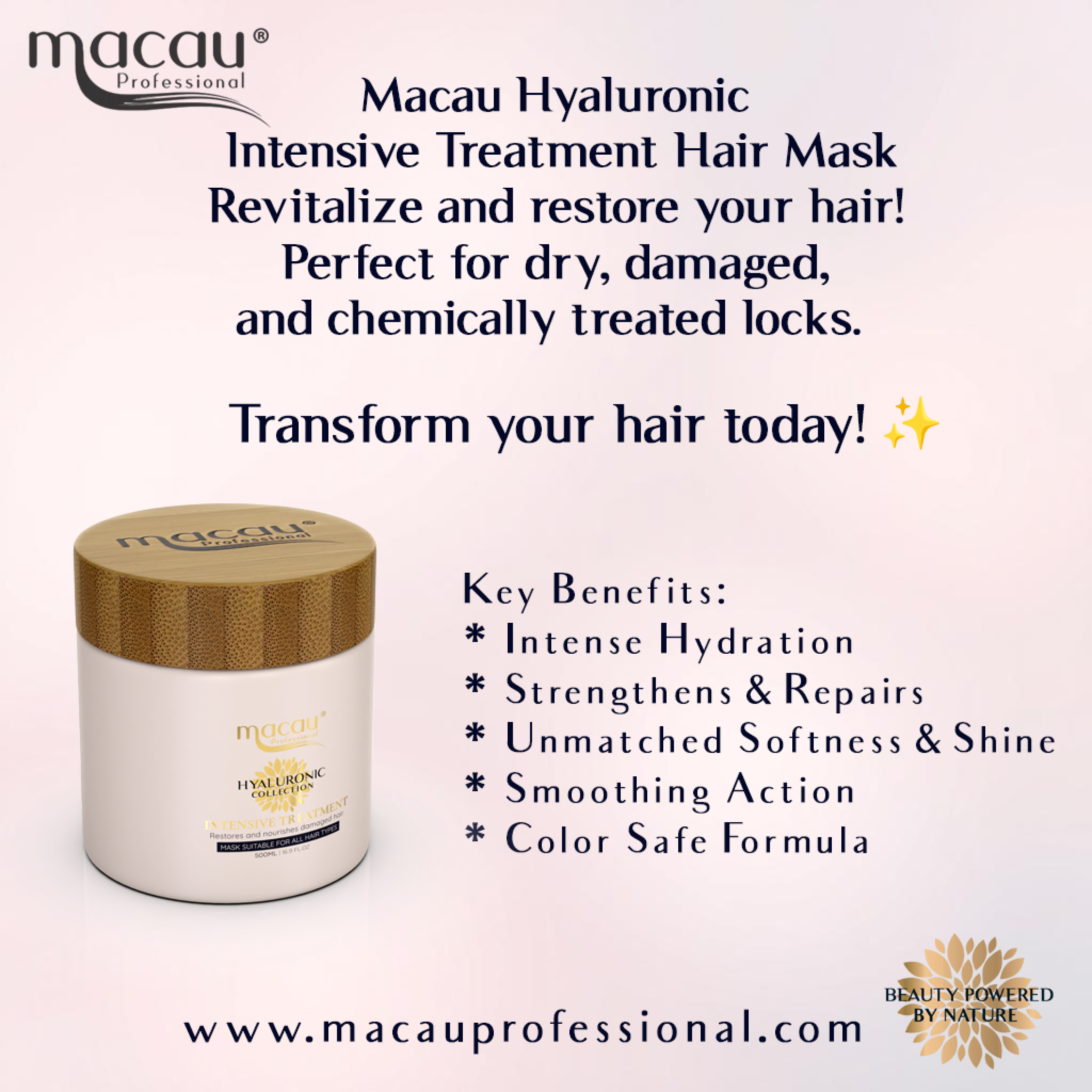 Macau Professional Hyaluronic Collection Intensive Treatment Mask benefits