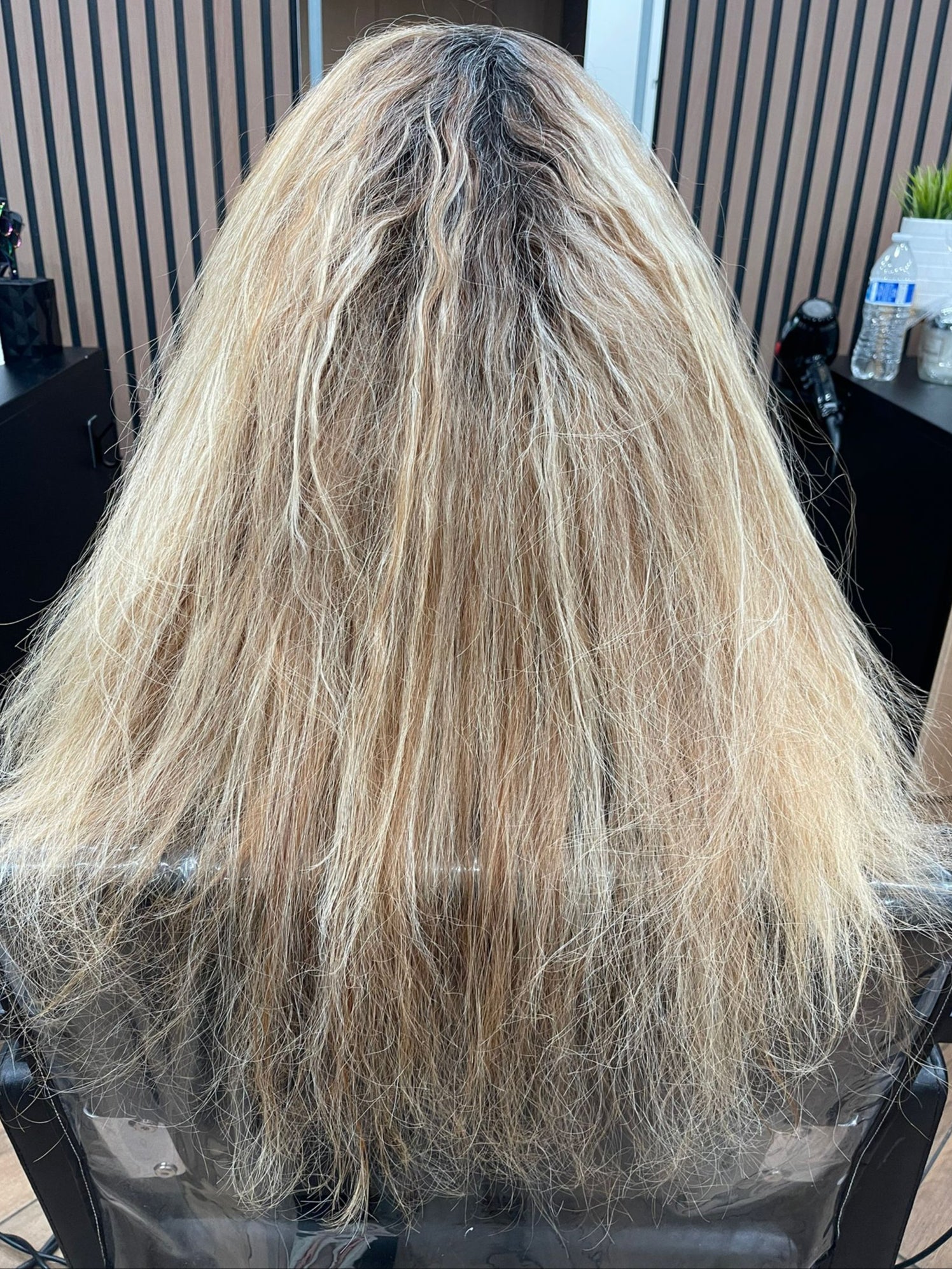 Macau Professional Keratin Treatment Formaldehyde Free for colored Hair Before