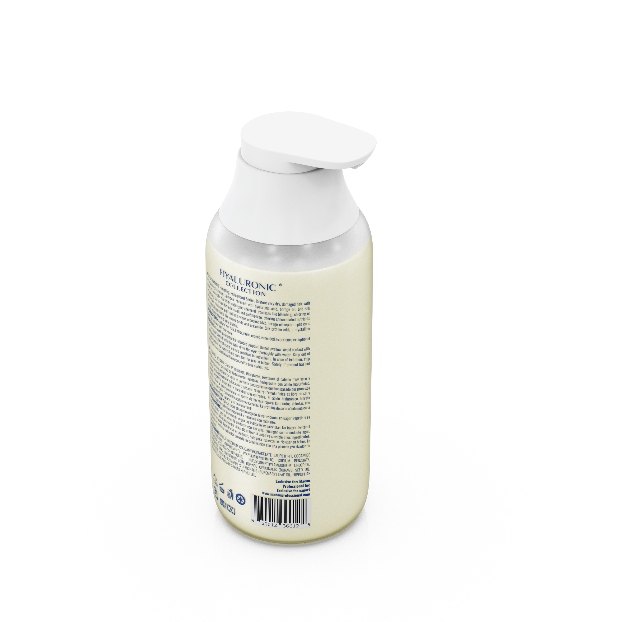 Repair_Protect Intensive Treatment Shampoo For Dry and Damaged Hair 500ml_ Ingredient