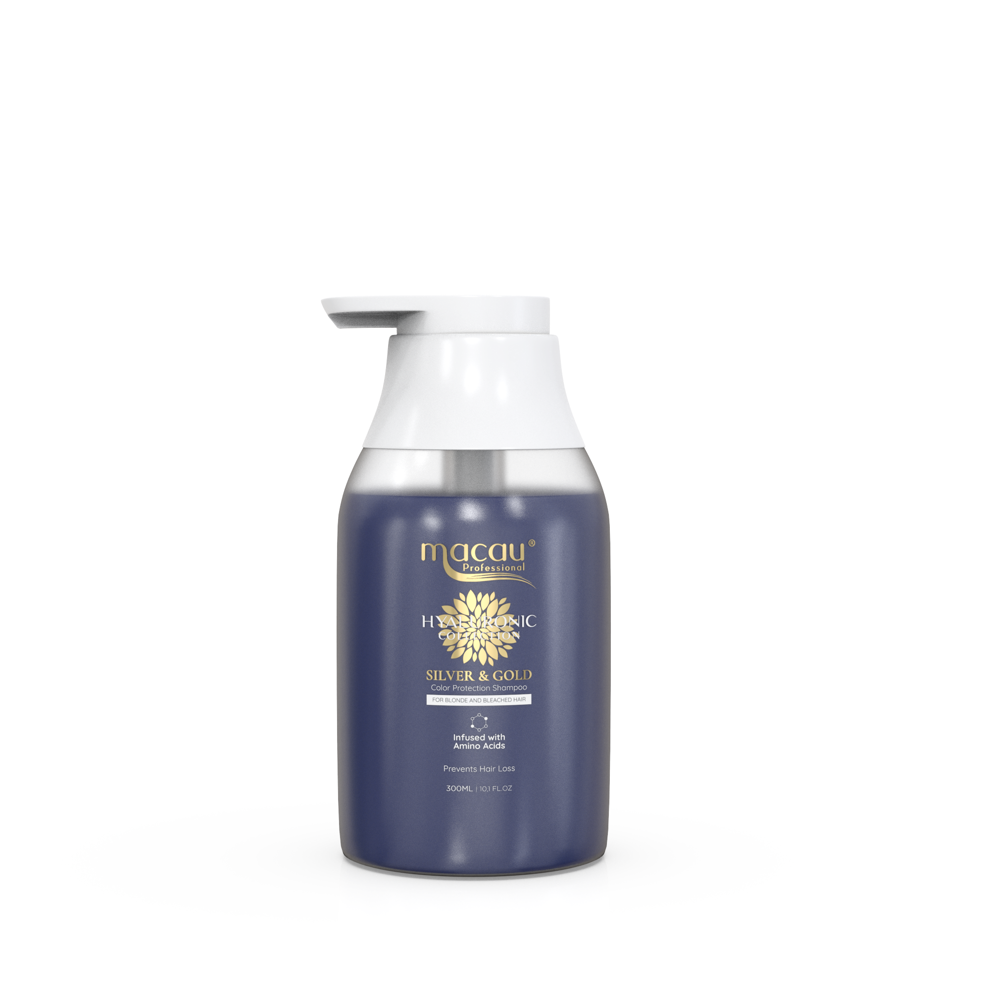 Silver & Gold Color Protection Shampoo For Blond and Bleached Hair