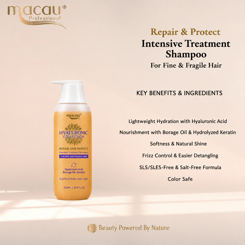 Fine and Fragile Hair Shampoo benefit card