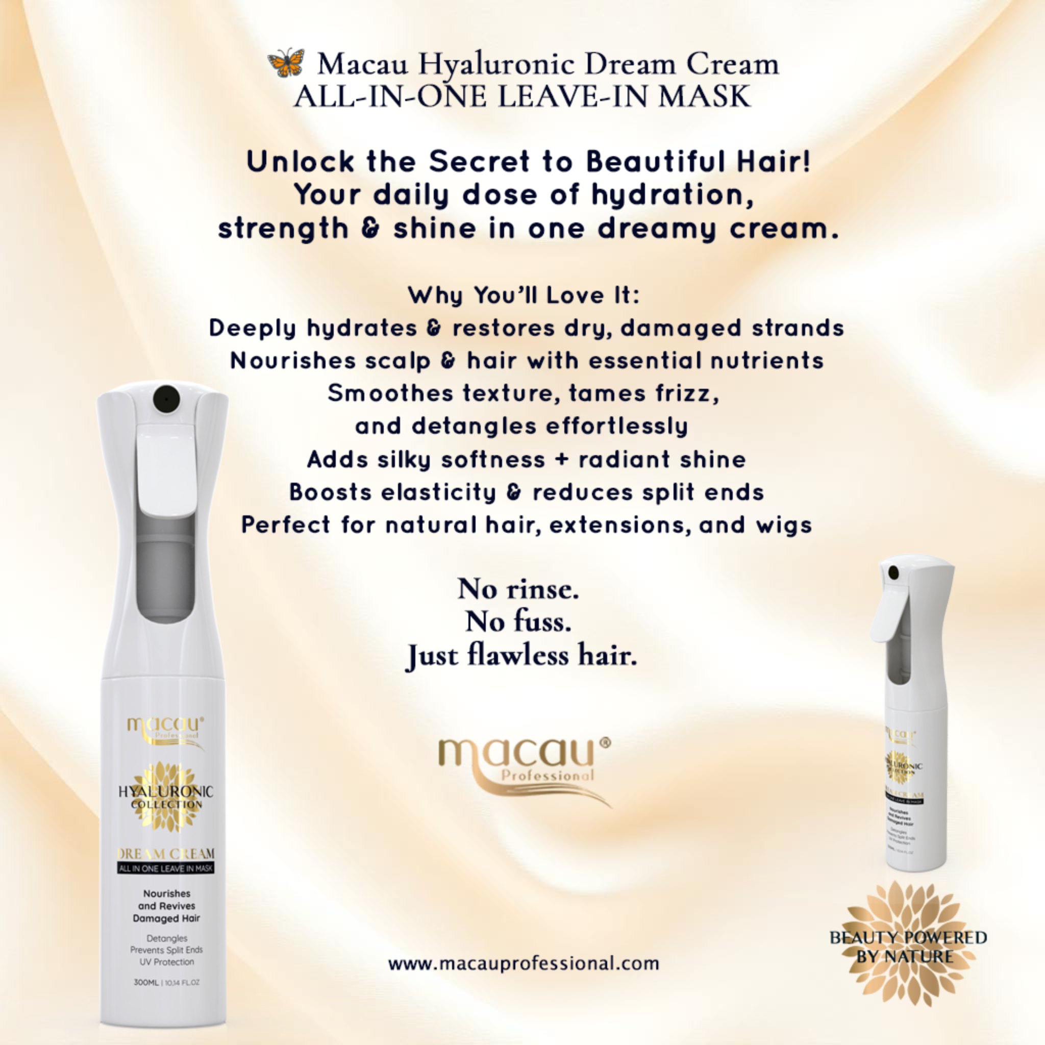 Macau Hyaluronic collection Dream Cram All in One Leave In Mask