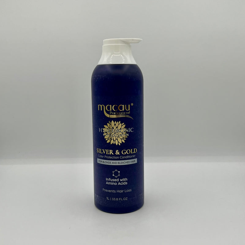 Silver & Gold Conditioner for Blond And Bleached Hair 1L