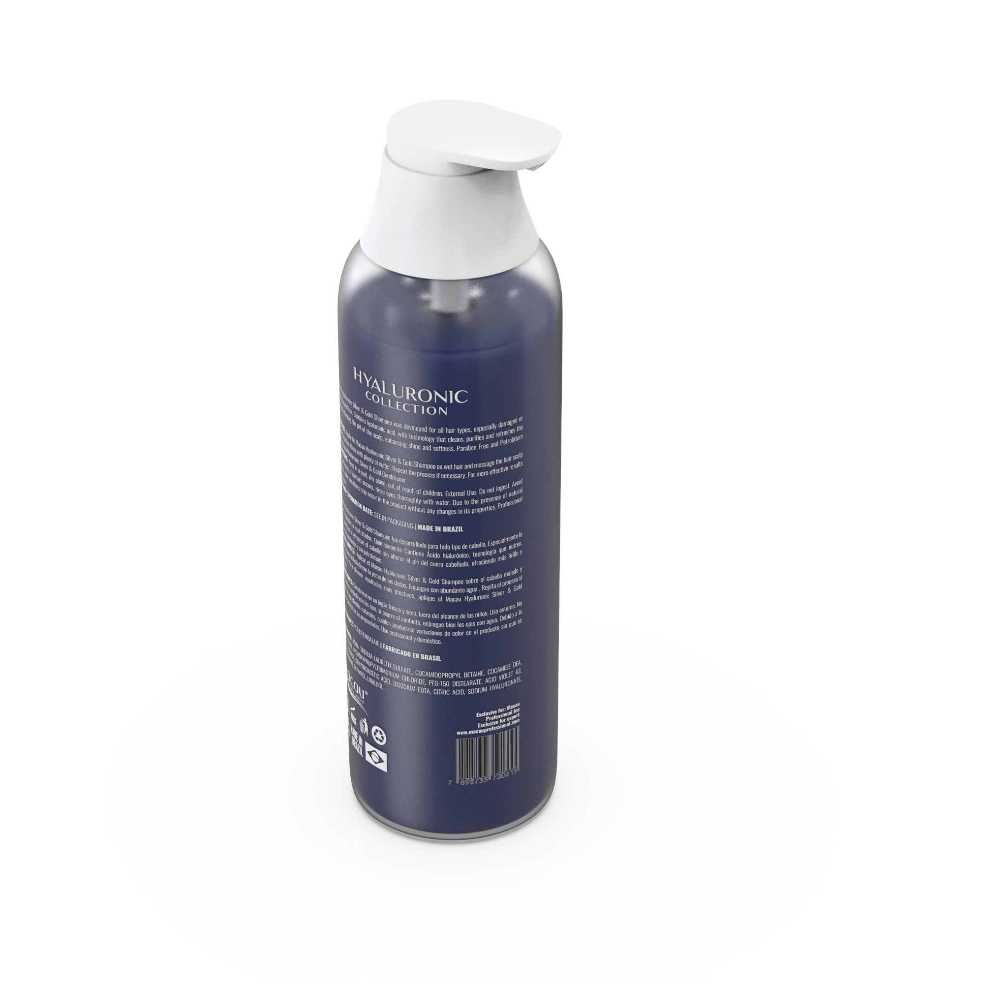 Silver & Gold Color Protection Shampoo For Blond and Bleached Hair