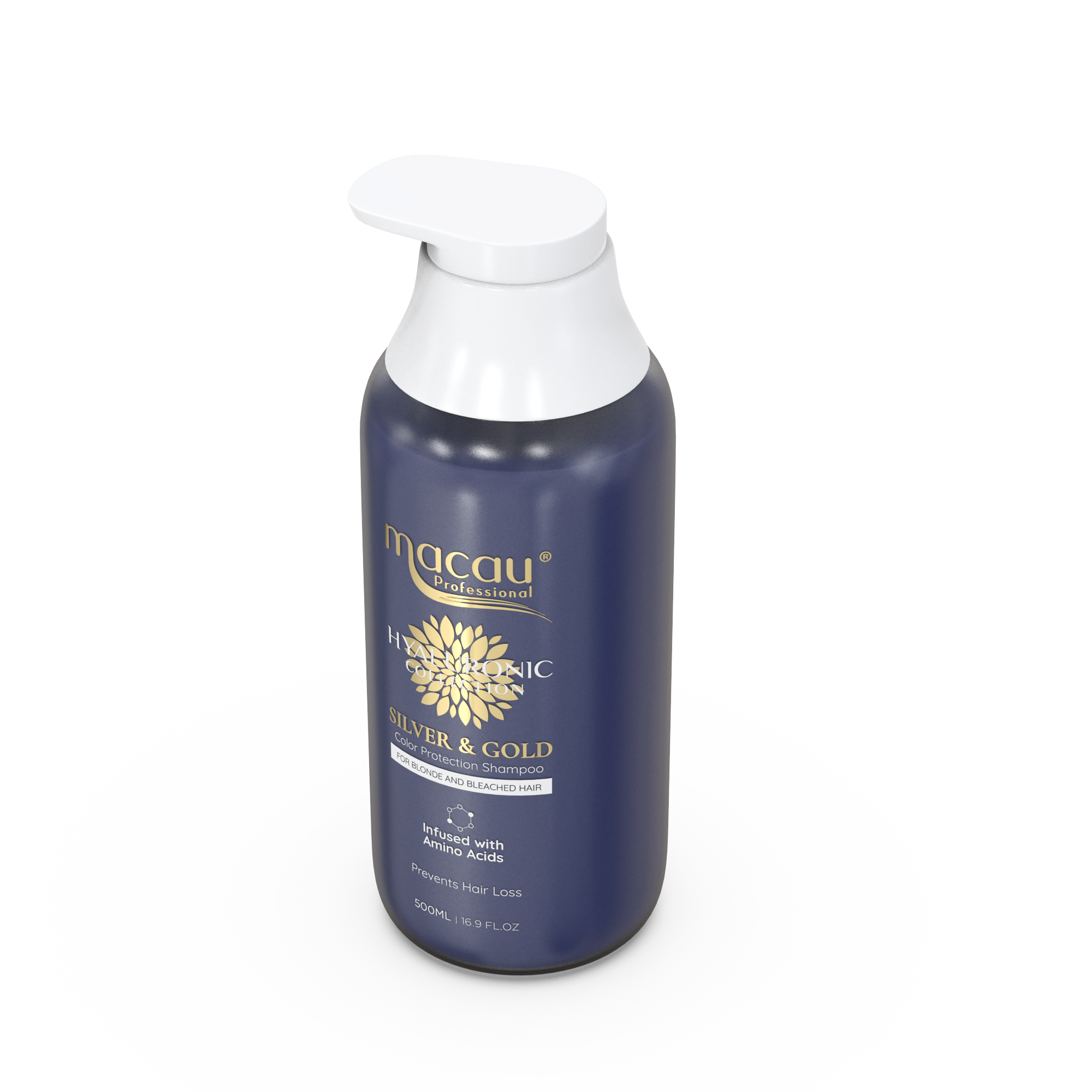 Silver & Gold Color Protection Shampoo For Blond and Bleached Hair