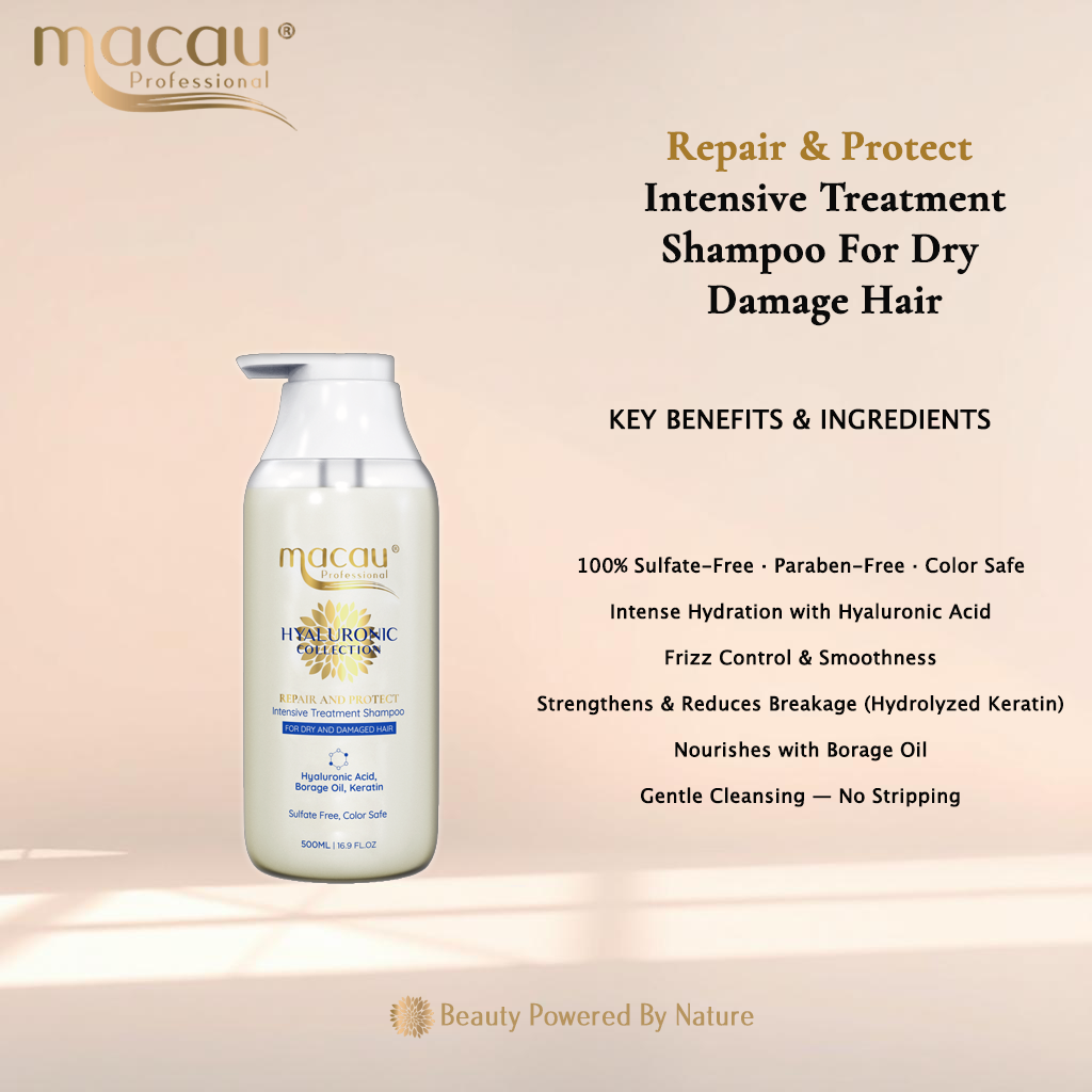 Repair & Protect Intensive Treatment Shampoo For Dry and Damaged Hair